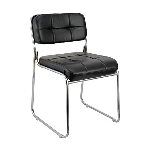 Leatherette Study/Guest/Visitor | Heavy Duty Metal Frame 202V